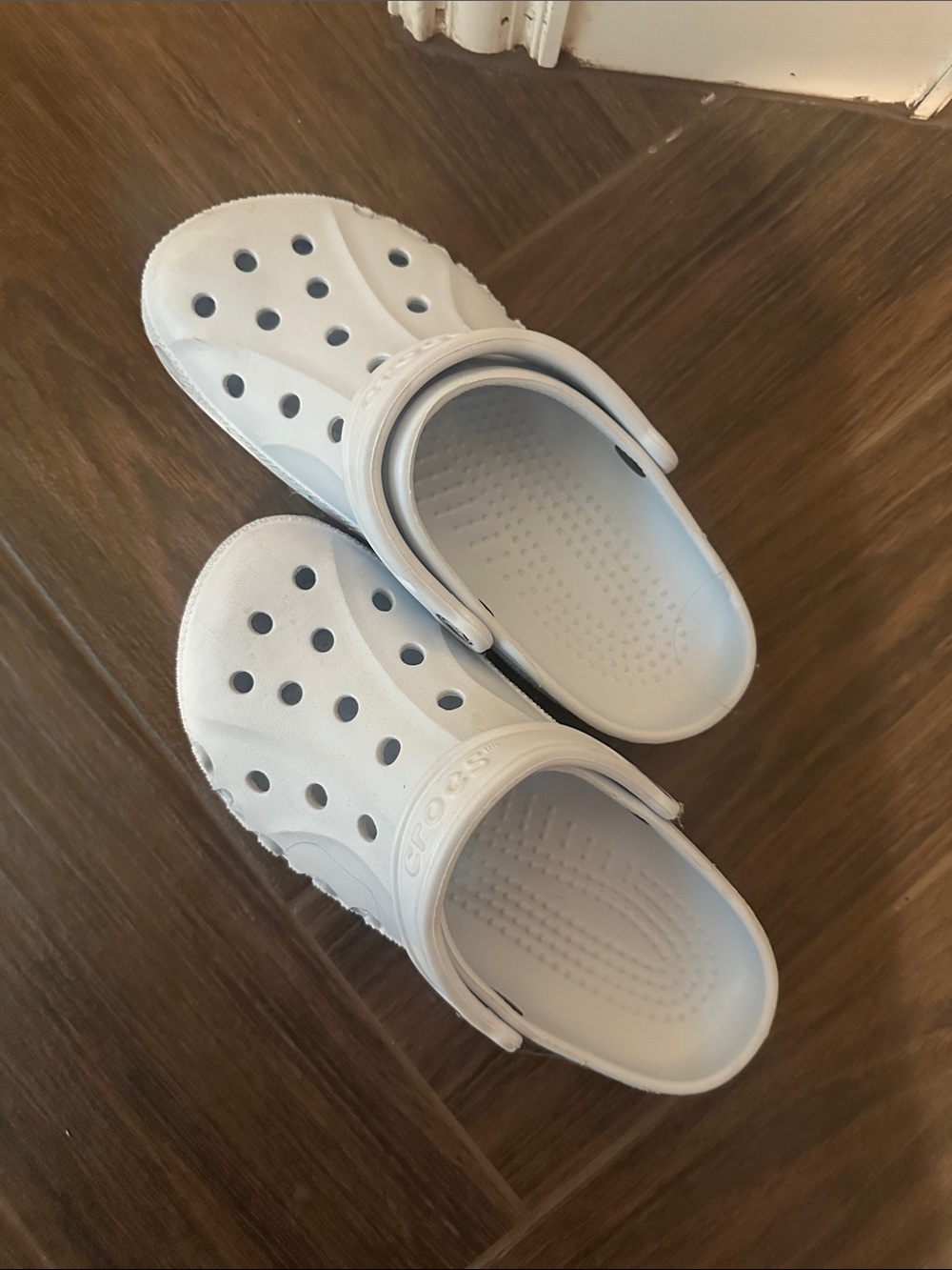 CROCS women size 8 or man size 6 Classic Clog in baby blue